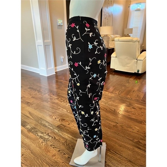 Talbots black linen pants size 8 - Picture 3 of 9